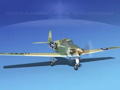 Mooney M-18 Mite V15 3D model