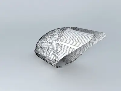 Helicopter cabin Free 3D model