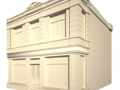 Historical Classic Building 3D model