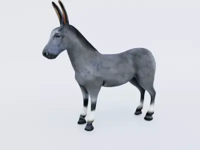 Donkey Free 3D model