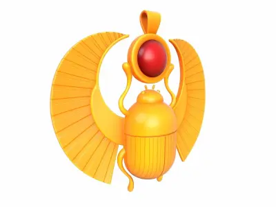 Egypt Beetle 3D model