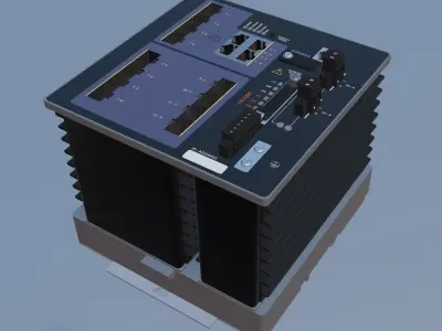 IE 4000 Switch 3D Model 3D model