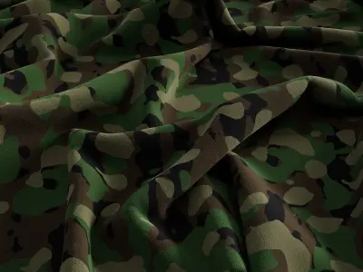 10 MILITARY FABRIC 3D model