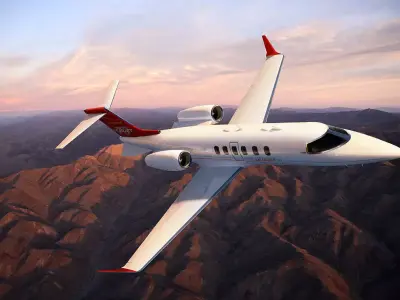 Bombardier Learjet 70 3D model