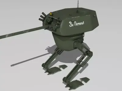 Mech soviet 3D model