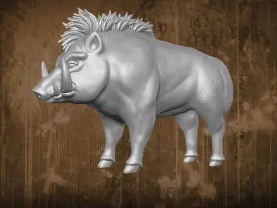 Gnawgahyde Fan Art Kit 3D printable File For Action Figures 3D print model