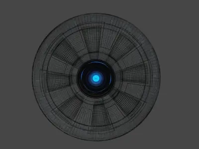 UFO Saucer A Free 3D model