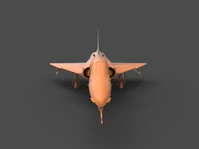 IAI Kfir 3D print model