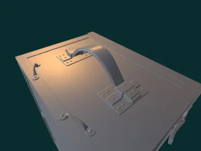 GERMAN RADIO 15 W S E b 3D print model