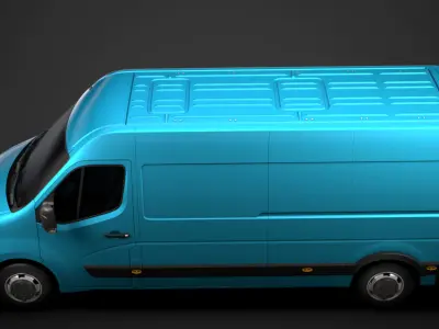 Vauxhall Movano L3H2 Van 2020 3D model