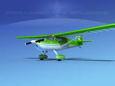 Bellanca Citabria 7KC V06 3D model