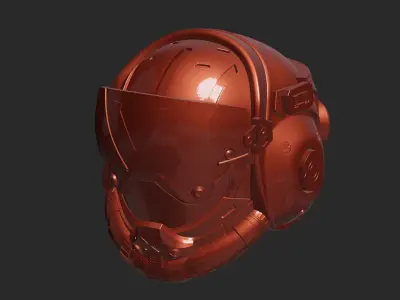 Valkyrie Birthright Titan Fall Helmet 3D print model