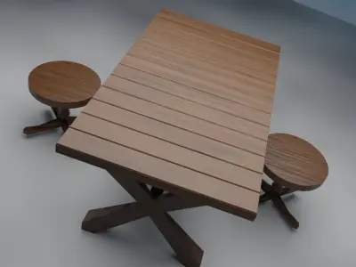 Tabel Chair 3D model