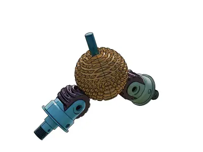 Abenics Active Ball Joint 3D model