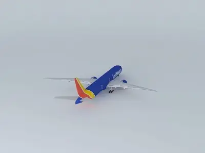 Southwest Airlines Boeing 777 300ER Free 3D model