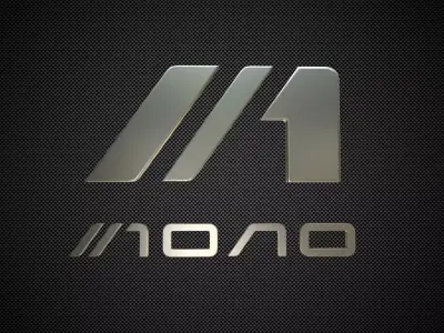 mono logo 3D model