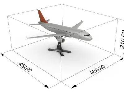 Airbus A320 3D print model