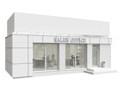 Sales Office 3D model