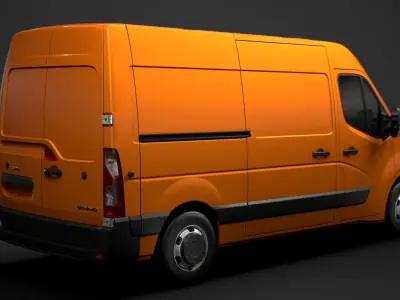 Opel Movano L2H2 Van 2020 3D model