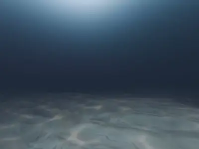 Caustic Shader for Blender Low-poly 3D model