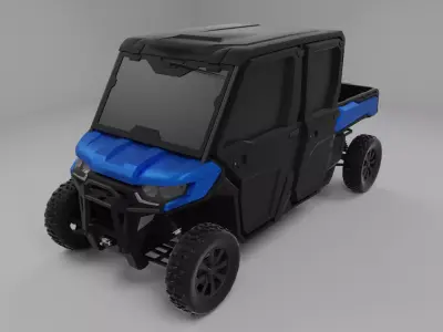 Can-Am Defender 2018 Low-poly 3D model