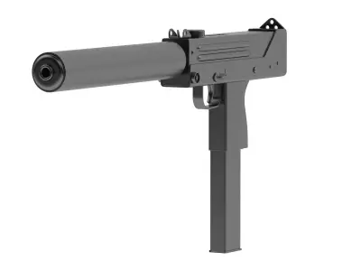MAC-11 Machine Pistol 3D model