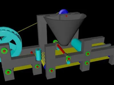 Automatic Dumpling Maker Free 3D print model