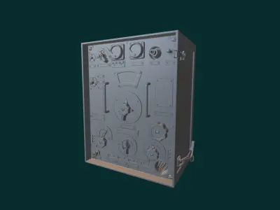 GERMAN RADIO 15 W S E b 3D print model