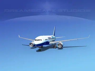 Boeing 787-8 Ryanair 3D model