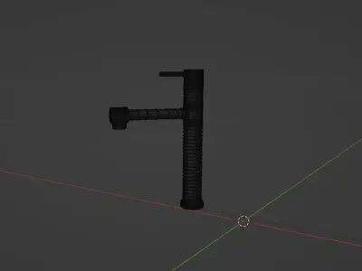 faucet kitchen 3D model
