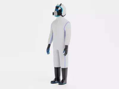 -Protective Suit V3- 3D model