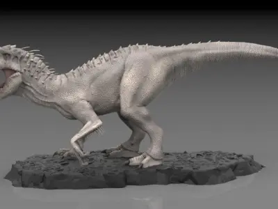 Indominus Rex 3D Irex Dinosaur 3D model