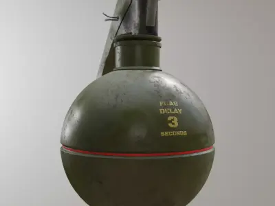 Frag Grenade 3D model
