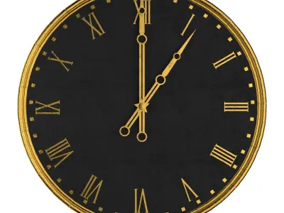 Clock 3D model buy