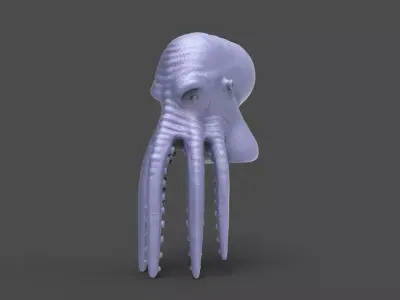 HEAD-R8 high poly sculpt 3D model