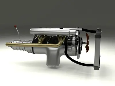 Engine Assembly 3D model