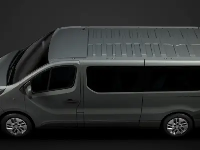 Mitsubishi Express Minibus LWB 2020 3D model