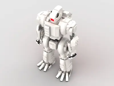 Rx712 mech 3D model