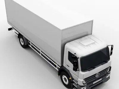Mercedes Truck 3D model purchase