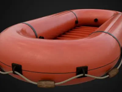 Life Boat 3D model