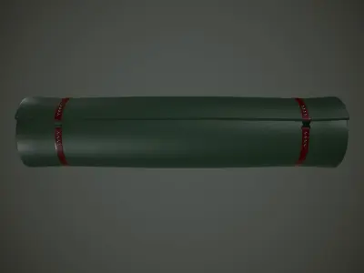 Military Mat Low-poly 3D model