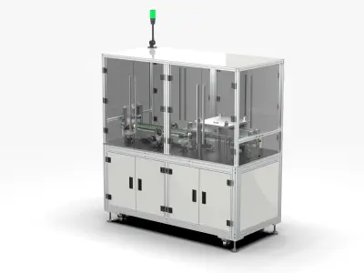 CCD Capacitance Defect Detection Machine 3D model