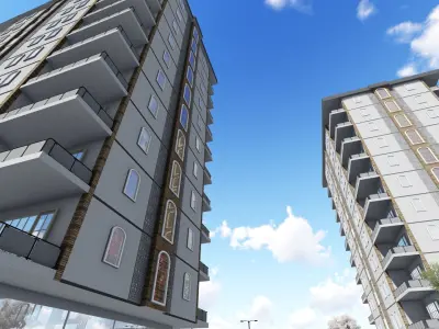 A apartment 3D model