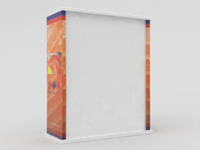 Salmon Dispenser Low-poly 3D model