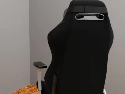 gaming chair Free 3D model get