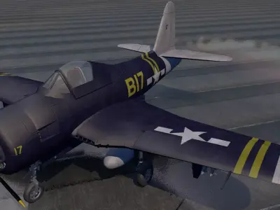 Ryan FR-1 Fireball 3D model