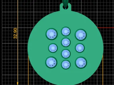 Geneva Convention Pendant 3D print model