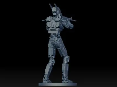 chappie ready to 3d printing 3D model