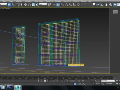 rack metal back wire coating Free 3D model