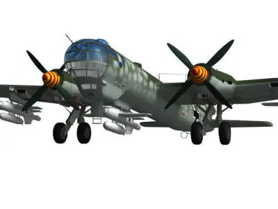 Heinkel He 177 Greif 3D model